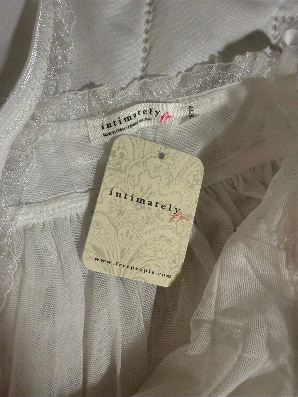 NWT Free People 🌹🤍 Intimately FP